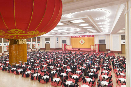 Chine : réception officielle à l'occasion de la fête du Printemps
