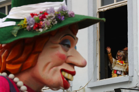 Belgique : carnaval d'Alost