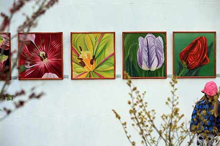 Exposition florale "Springtime" à Francfort