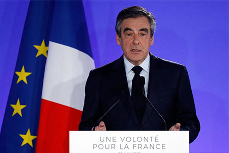 France/présidentielle : François Fillon apppelle à voter pour Macron