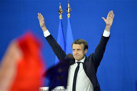 France/présidentielle : Macron et Le Pen remportent respectivement 24,01% et 21,30% 
des voix lors du premier tour (officiel)