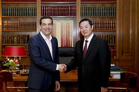 La Chine et la Grèce approfondiront leurs relations à travers l'initiative "La Ceinture 
et la Route"