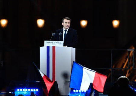 France/présidentielle : Emmanuel Macron est élu président de la République (PAPIER 
GENERAL)