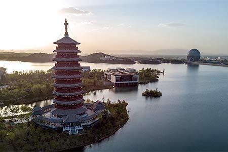 Photos: beaux paysages du lac Yanqi à Beijing