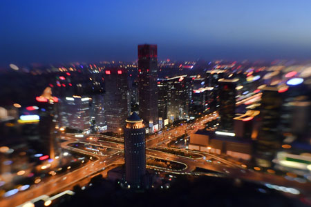 Photos - Vues nocturnes à Beijing