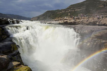 Photos : la cascade Hukou sur le fleuve Jaune