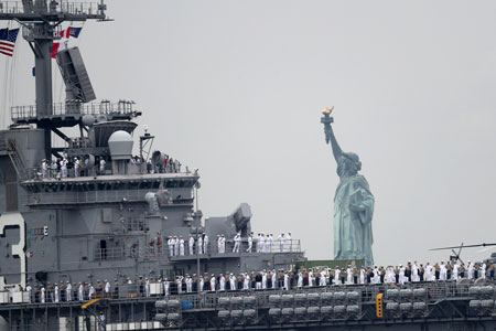 Etats-Unis : Semaine de la flotte de New York
