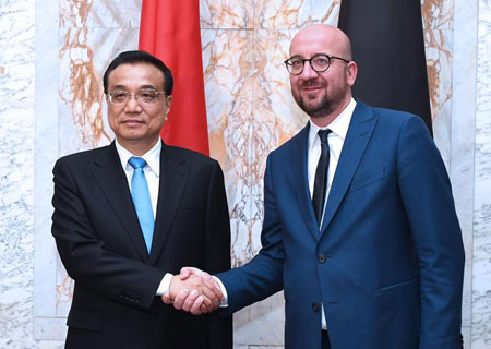 La Chine espère que la Belgique incitera l'UE à respecter ses obligations au sein 
de l'OMC (SYNTHESE)