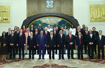 Rassemblement à Beijing des responsables des médias des BRICS en vue d'une coopération 
pratique