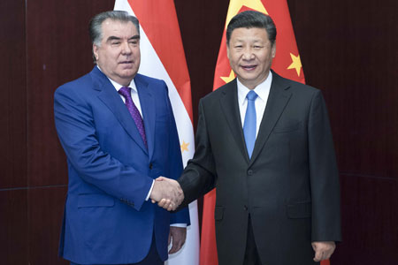 La Chine et le Tadjikistan envisagent une coopération innovante et de haut niveau 
dans le cadre de "La Ceinture et la Route"