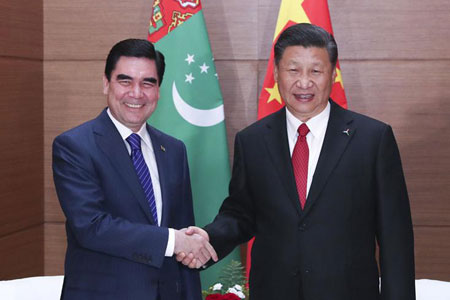 Le président chinois appelle à davantage de coopération avec le Turkménistan dans 
le cadre de l'initiative "la Ceinture et la Route"