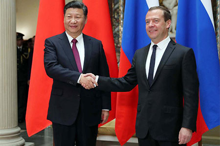 La Chine et la Russie conviennent conjointement de construire la "Route de la Soie 
de la glace"