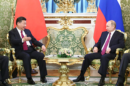 La Chine et la Russie promettent d'être les murs de soutènement de la paix mondiale