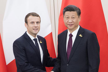 Xi et Macron s'entendent pour promouvoir la coopération Chine-France