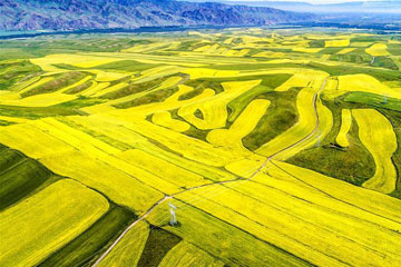 Chine: beaux paysages au Xinjiang