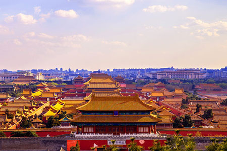 Chine: beaux paysages du Musée du Palais Impérial à Beijing
