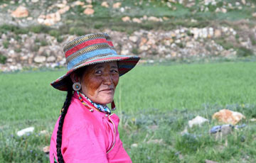 Chine : un village au Tibet à une altitude de 4.645 m