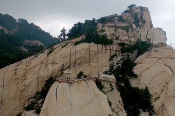 Le mont Hua dans la province chinoise du Shaanxi