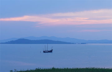 Chine: La zone touristique du lac Tai à Suzhou