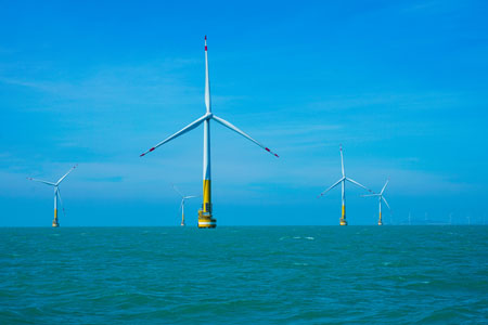 Chine : projet de parc éolien marin au Fujian
