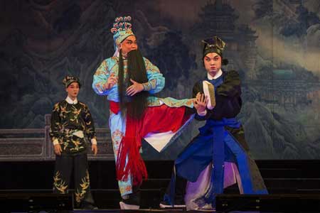 Chine : opéra de Canton à Nanjing