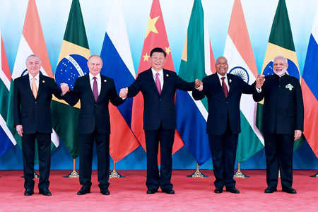 (BRICS) Les dirigeants s'engagent à renforcer la voix des BRICS sur la scène internationale
