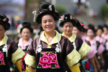 Chine: le Festival Chixin de l'ethnie Miao au Guizhou
