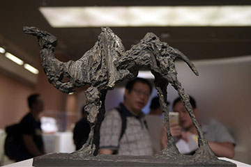 Chine : première exposition national de sculptures à Beijing