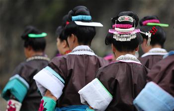 Festival Chixin de l'ethnie Miao dans le sud-ouest de la Chine
