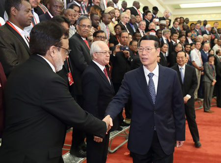 Un vice-PM chinois met l'accent sur le rôle des médias dans l'initiative "la Ceinture 
et la Route"