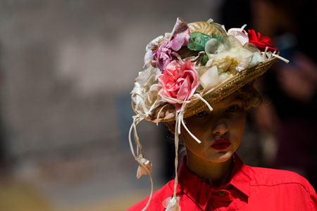 Semaine de la mode de Milan: défilé des créations d'Antonio Marras