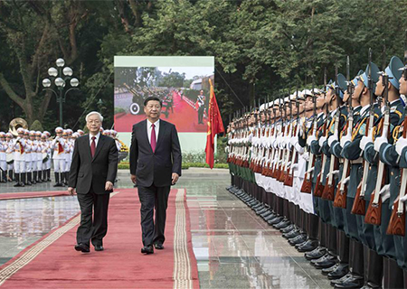 La Chine et le Vietnam conviennent d'approfondir leur partenariat de manière adaptée 
aux nouvelles circonstances