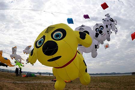 Festival de cerfs-volants dans le sud de la Chine