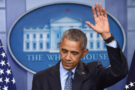 Obama nommé homme le plus admiré par un sondage Gallup