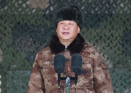 Xi Jinping met l'accent sur l'entraînement au combat réel