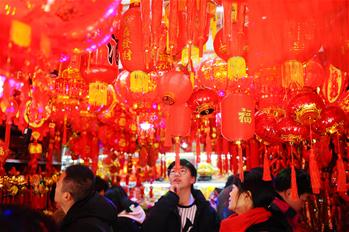 Chine : préparatifs de la fête du Printemps