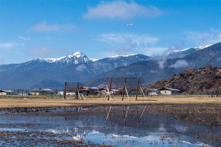 Chine : paysage de la préfecture autonome tibétaine de Diqing au Yunnan