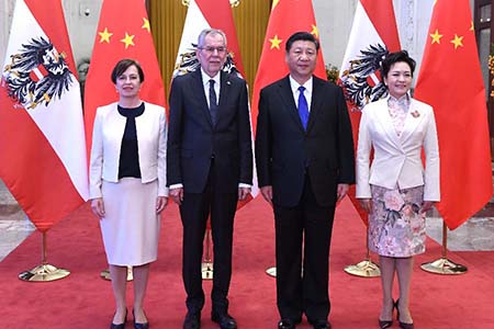 La Chine et l'Autriche s'engagent à établir le partenariat stratégique amical