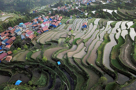 Chine : paysage du Guizhou