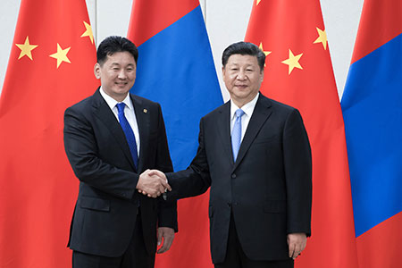La Chine et la Mongolie s'engagent à renforcer leur partenariat stratégique global