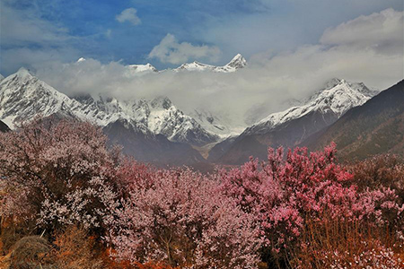 Beaux paysages au Tibet