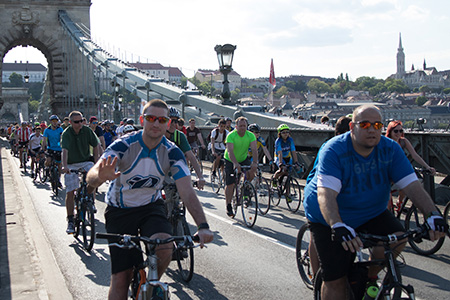 Evénement "I Bike Budapest" en Hongrie