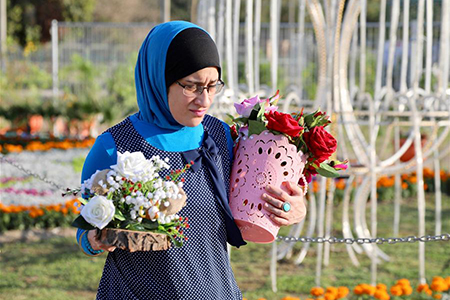 Irak : Festival international des fleurs à Baghdad