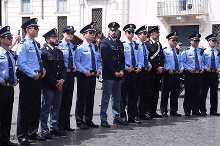 Cérémonie en l'honneur de la coopération policière sino-italienne à Rome