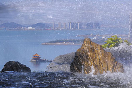 Paysage de la ville de Qingdao