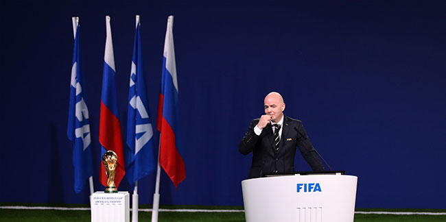 Ouverture du 68e congrès de la FIFA à Moscou