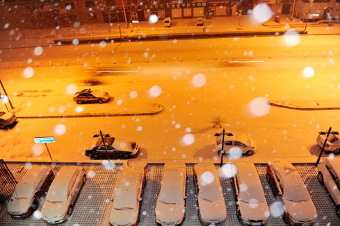 Beijing enregistre sa première chute de neige de l'hiver