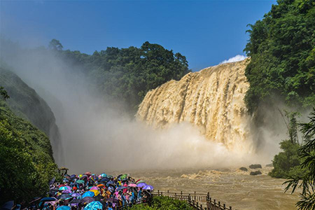 Chine: la cascade de Huangguoshu
