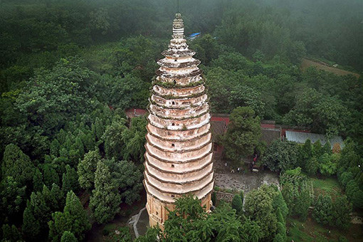Chine: pagodas dans le centre