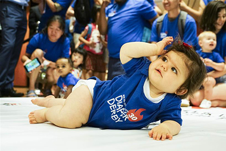 Le Diaper Derby, une course insolite de bébés à New York